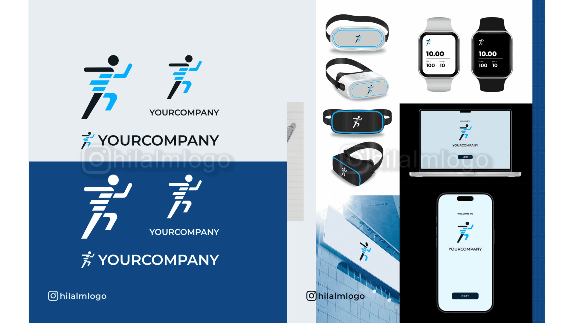 Use of Logo & Brand Action - Create New Modern Logo for Sports Technology Brand
